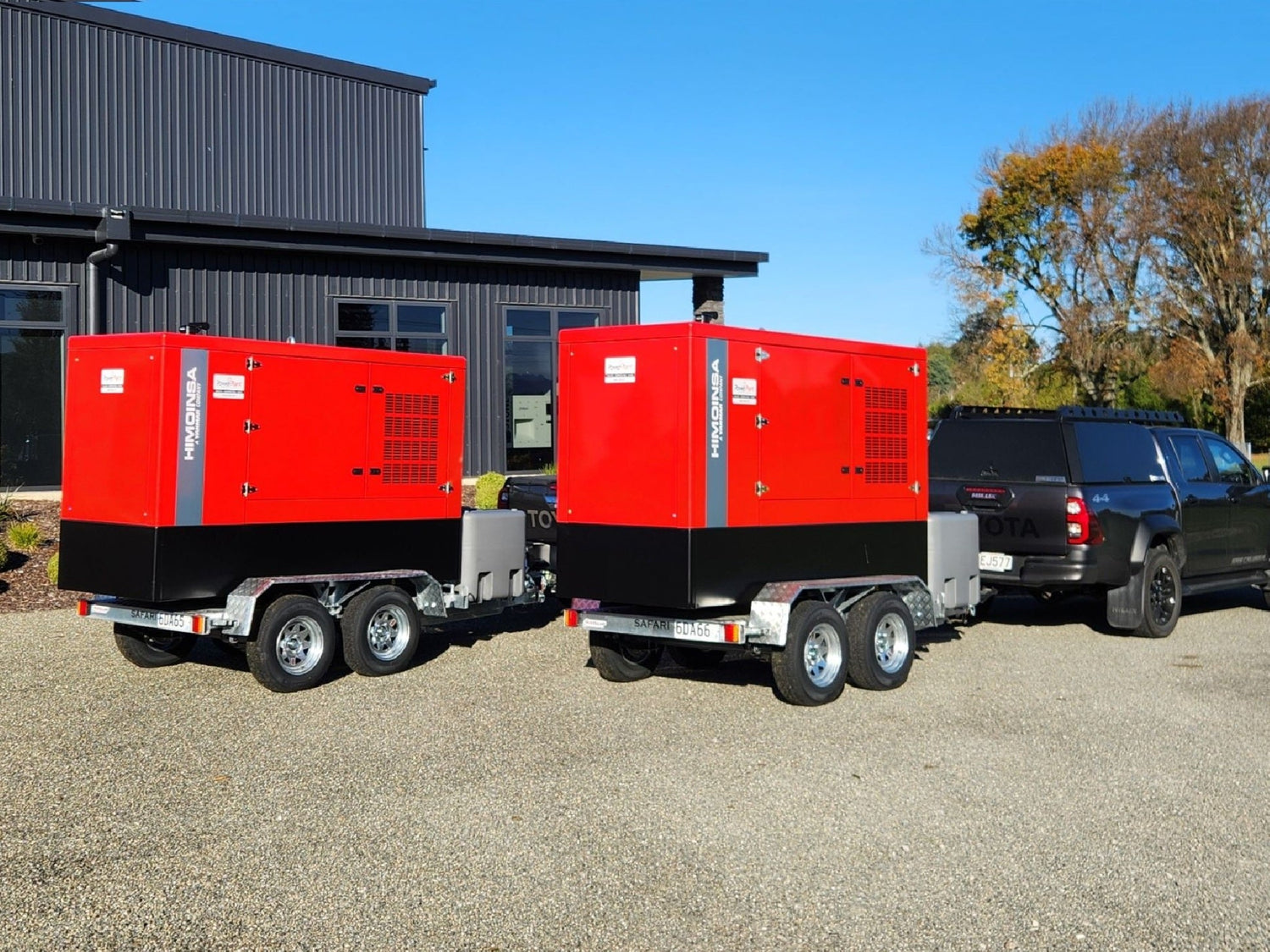 Two Himoinsa trailer